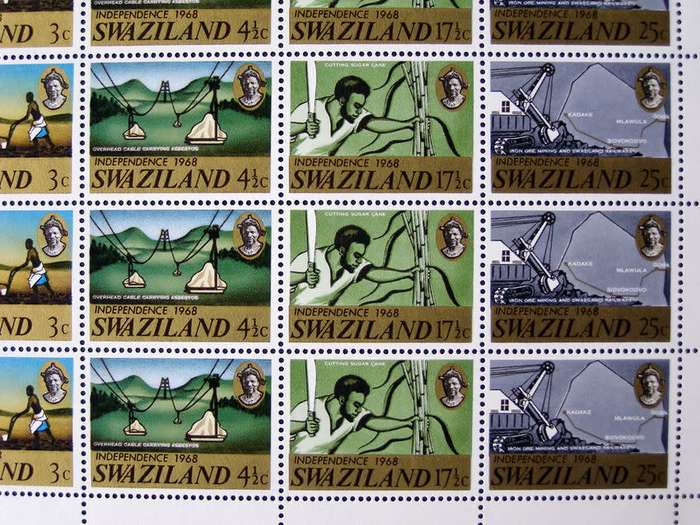 SWAZILAND Mint Miniature Sheet - Independence 1968