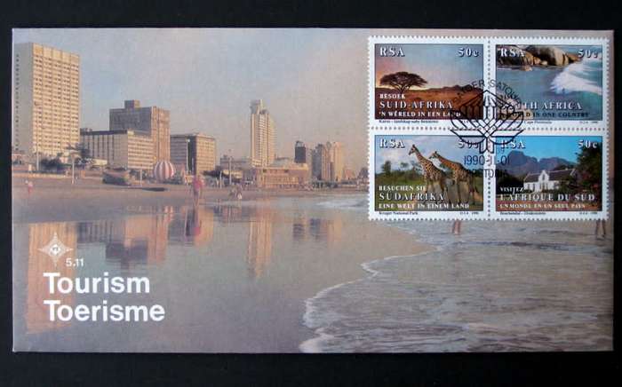 SOUTH AFRICA Cover - Tourism 1990