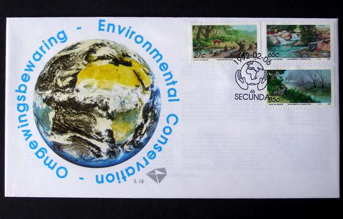 SOUTH AFRICA Cover - Environmental Conservation 1992