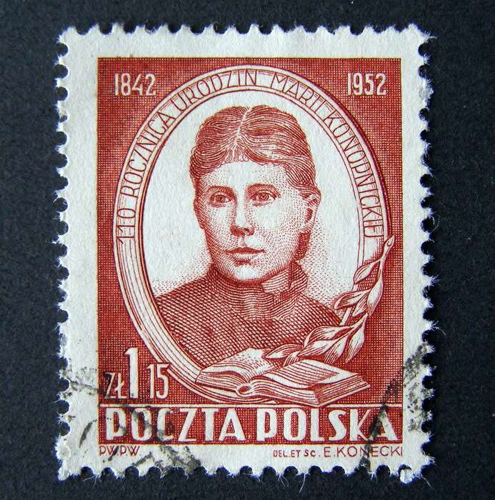 POLAND - 110th Birth Anniv. of Maria Konopnicka 1952