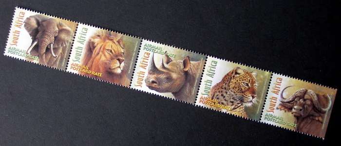 SOUTH AFRICA Mint Set - Big Five 2001