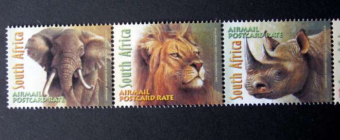 SOUTH AFRICA Mint Set - Big Five 2001