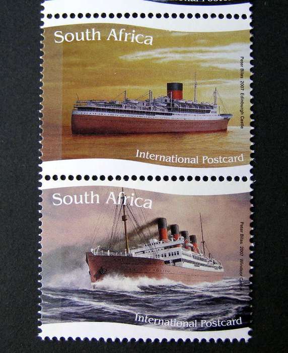 SOUTH AFRICA Mint Set - Ships of the Union Castle Line 2007