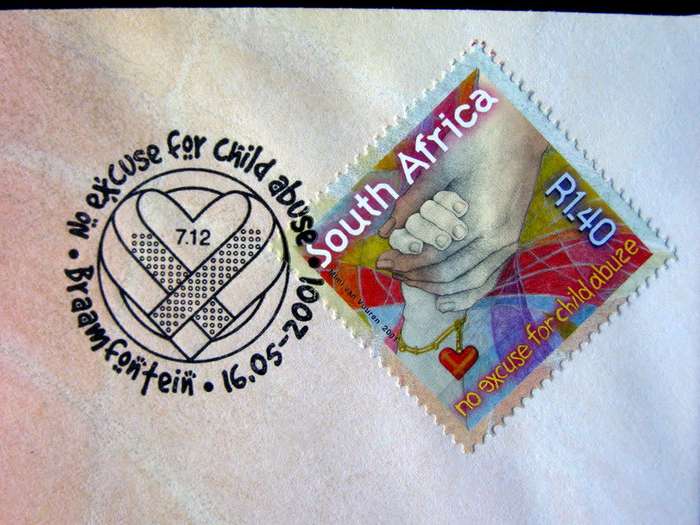 SOUTH AFRICA Cover - Child Abuse Campaign 2001
