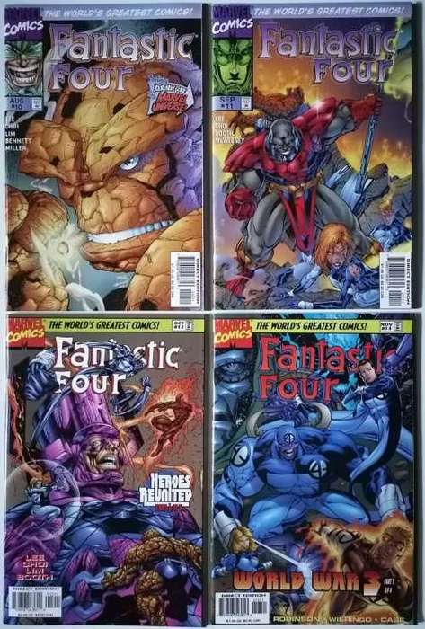 Fantastic Four #10,11,12+13 (1996)