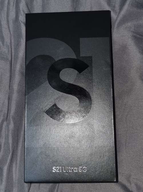 Samsung Galaxy s21 ultra 256gb black dual SIM