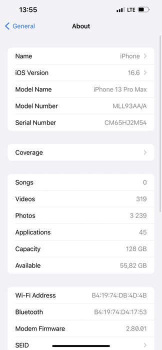 IPhone 13 Pro Max