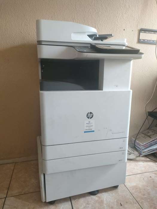 ALMOST NEW HP E77830dn COLOR LASER JET MANAGED MFP PRINTER