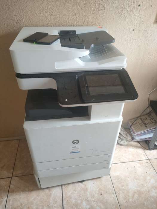 ALMOST NEW HP E77830dn COLOR LASER JET MANAGED MFP PRINTER
