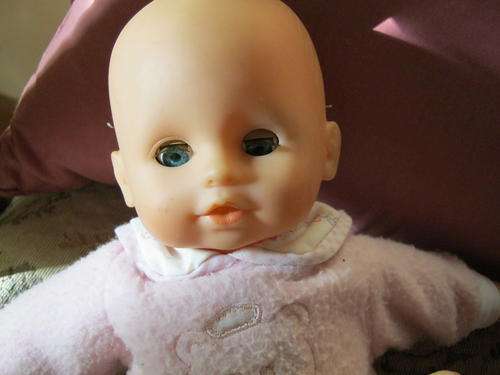 Soft Bodied Baby With Beanie Bum, Vinyl Head, Hands and Feet (+/- 30cm)