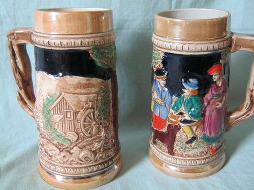 Two Beer Mugs