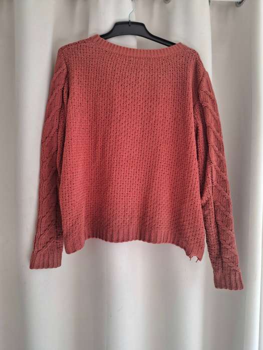 MRP OR-OAKRIDGE burnt orange sweater - Size XL