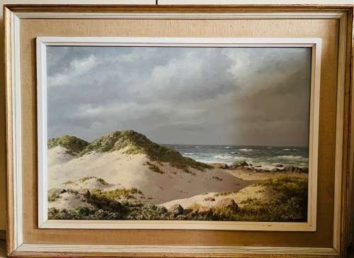 Stunning Roy Taylor seascape oil painting