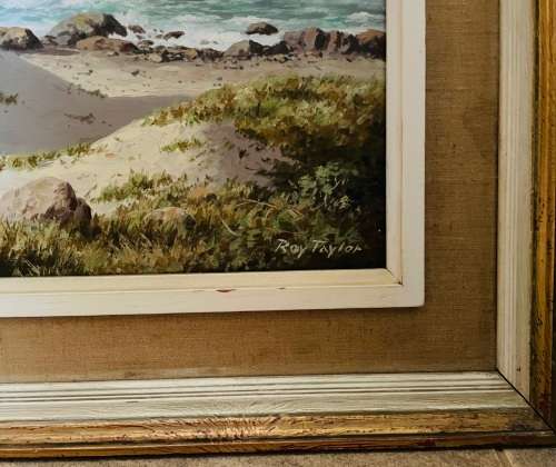 Stunning Roy Taylor seascape oil painting