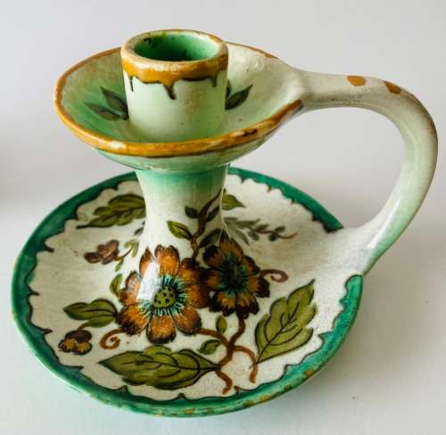 Pair Of Gouda Candlesticks (polo)