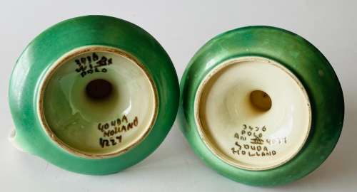 Pair Of Gouda Candlesticks (polo)