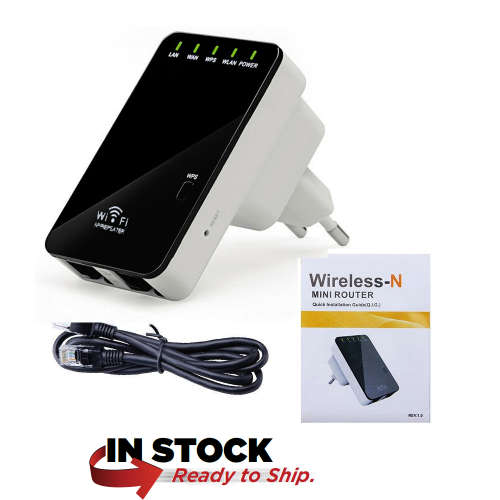 300Mbps Wireless-N Mini Router Wifi Repeater Extender Booster Amplifier : Perfect Timing