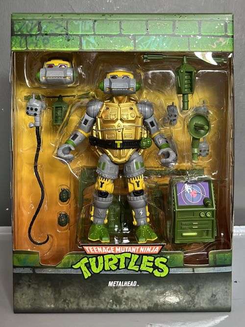 Metalhead TMNT Teenage mutant ninja turtles vintage Style Super 7 Ultimates 6inch action figure