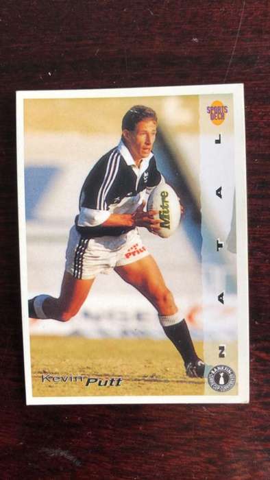 Kevin Putt 1994 Sports Deck Currie Cup Rugby, Card #62 trading Cards Springbokke springboks