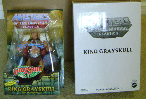 MOTU Masters of the Universe Classics King Grayskull MOC (in Hand)