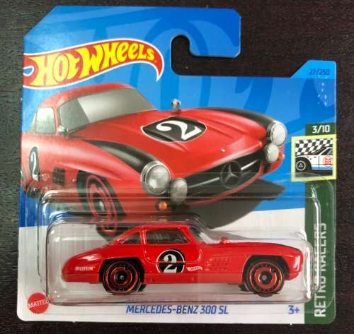 Mercedes 300 SL Hotwheels Hot wheels Matchbox 1:64