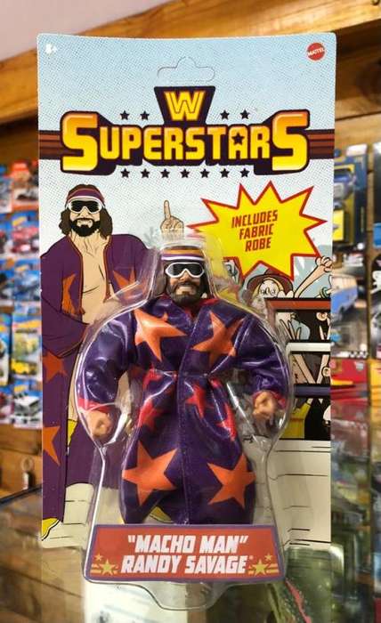 Macho Man Randy Savage Mattel Retro WWE Superstars Action Figure Masters of the Universe Origins