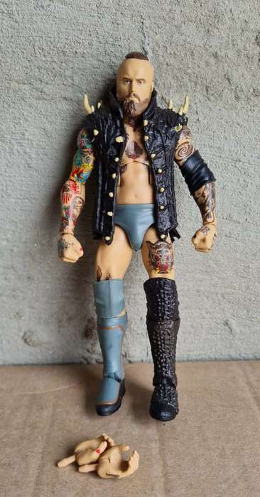 Aleister Malakai Black WWE Elite Series 73 Wrestling AEW Action Figure 7` Mattel
