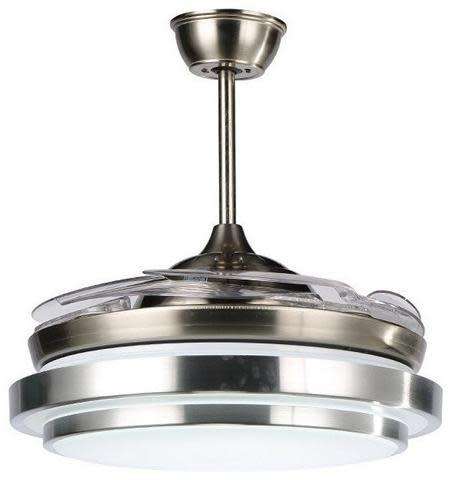 REMOTE CONTROL ULTRA QUIET CEILING FAN WITH DUAL COLOUR