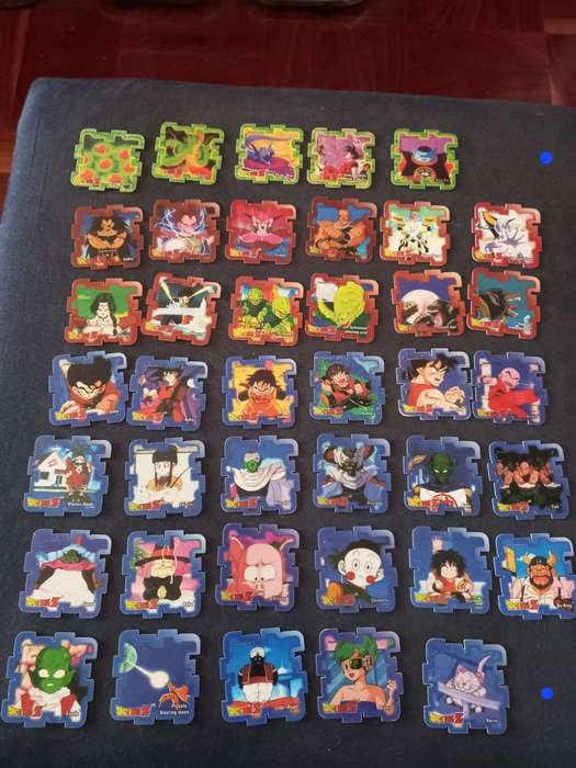 Dragon Ball Z Cube Tazos (Complete Collection)