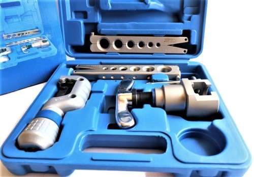 HEAVY DUTY FLARING TOOL KIT WITH TUBE CUTTER