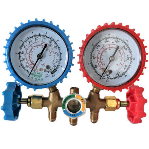Quality Aircon Manifold Gauge Set With R410a Adapter