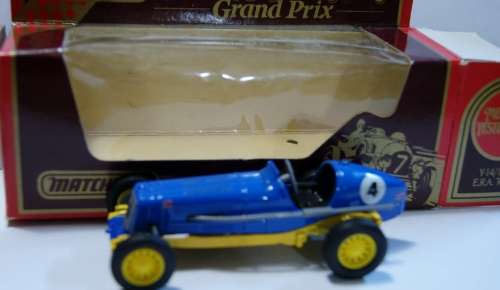 a 0088  MATCHBOX MODELS OF YESTERYEAR Y14 1935 E.R.A. ISSUE 4