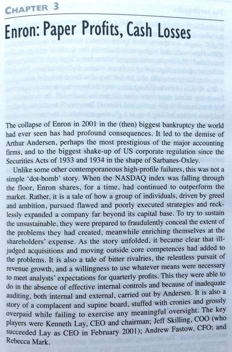 Greed and Corporate Failure - The Lessons from Recent Disasters - Hardcover
