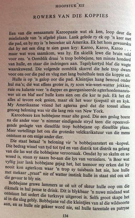 KAROO - Land van Weerbegin - Lawrence G Green - Hardeband