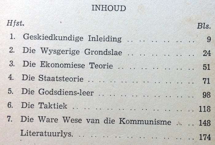 Die Kommunisme - Dr N Diederichs - Hardeband