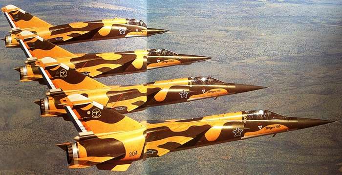 Aircraft of the South African Airforce - Potgieter, Steenkamp, Becker, Vosloo