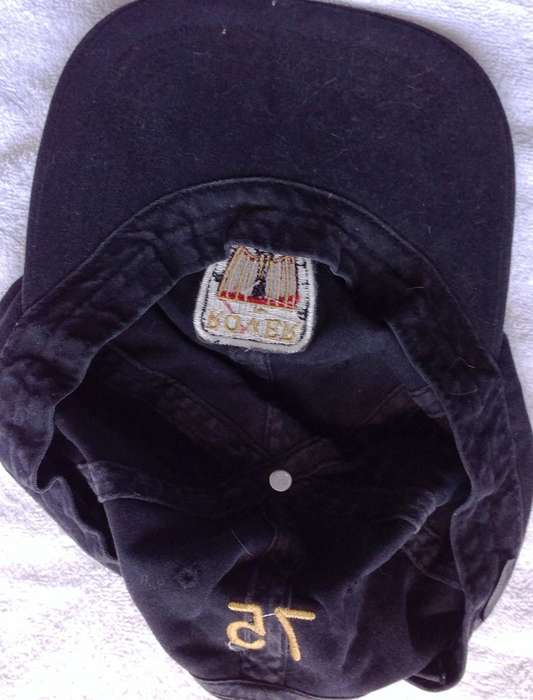 Rover 75 years branded cap - brass buckle