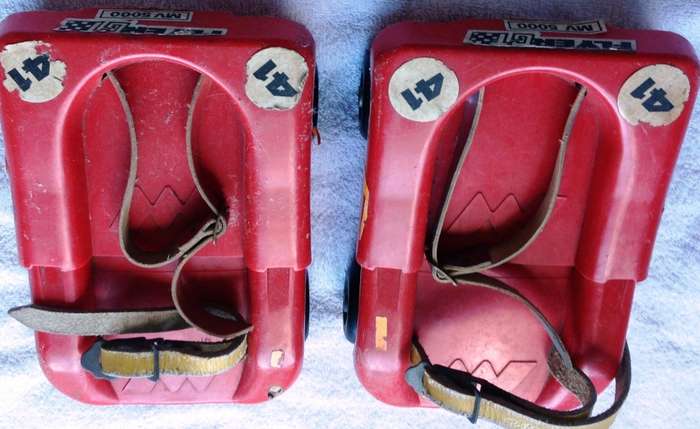 Vintage Warwick Flyer Roller Skates - Flyer GT MV 5000 - adjustable - British Made