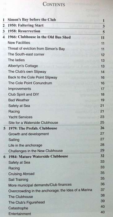 The Story of The False Bay Yacht Club - Brookes Heywood