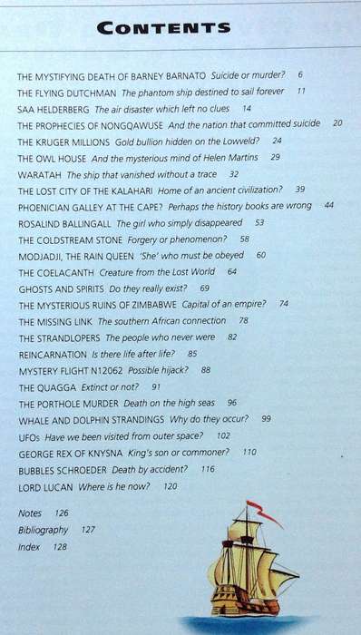 Unsolved Mysteries of Southern Africa - Rob Marsh - Hardcover