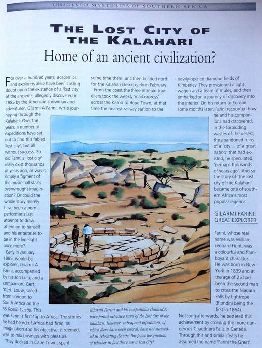 Unsolved Mysteries of Southern Africa - Rob Marsh - Hardcover