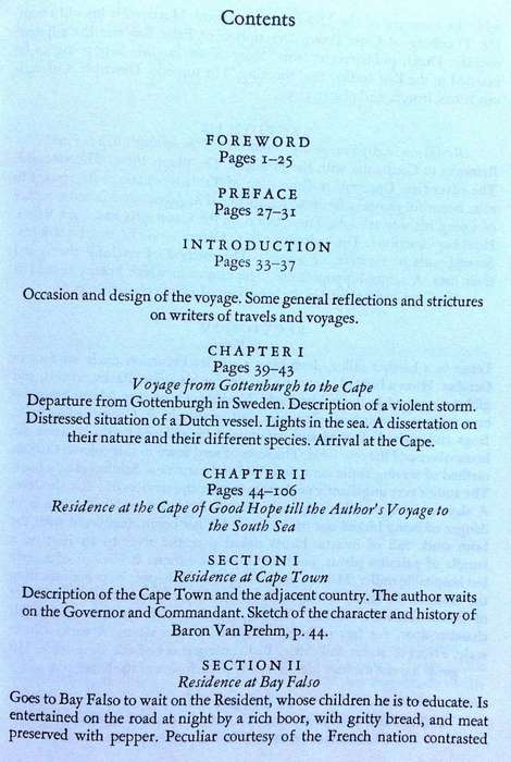 Anders Sparrman - Travels in the Cape - Van Riebeeck Society 1772 - 1776 - Volumes 1 & 2