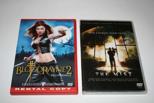 2 x Action/Thriller DVD's