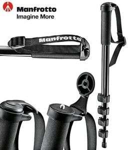 Manfrotto MMC3-01 Compact 5 Section Aluminum Monopod for Cameras (Black)