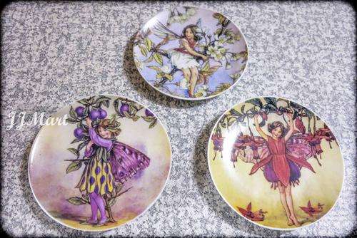 Fairy Plates x 3
