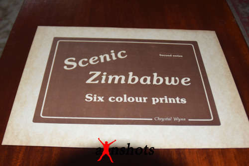 WOW. Scenic Zimbabwe 6 Colour Prints - art by Chrystal Wynn - Signed by artist