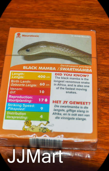 MENZO -  Wildlife Card Series - 3 Packets of cards