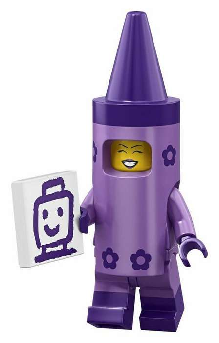 THE LEGO MOVIE 2 MINIFIGURES SERIES - Crayon Girl