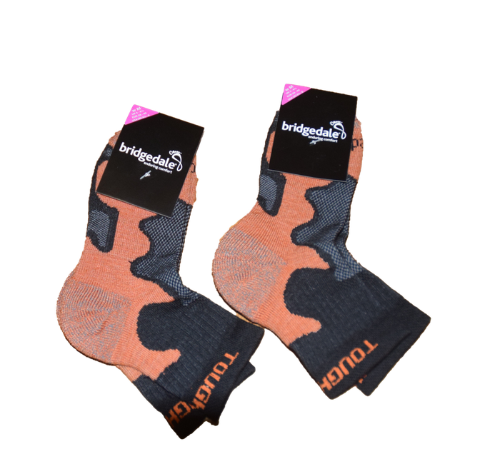 Bridgedale Tough Mudder Trail Socks (2 pairs available) - Size 5-6,5