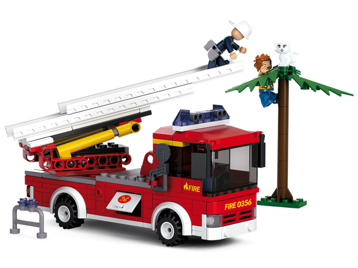 Sluban Fire Engine Truck - 269 Pieces